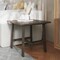 Flash Furniture Square 21.75 W, 21.75 L, Rubberwood (Parawood), Dark Gray LFS-4005-DKGRY-GG - alternate 5
